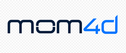 Logo mom4d berwarna pesisir